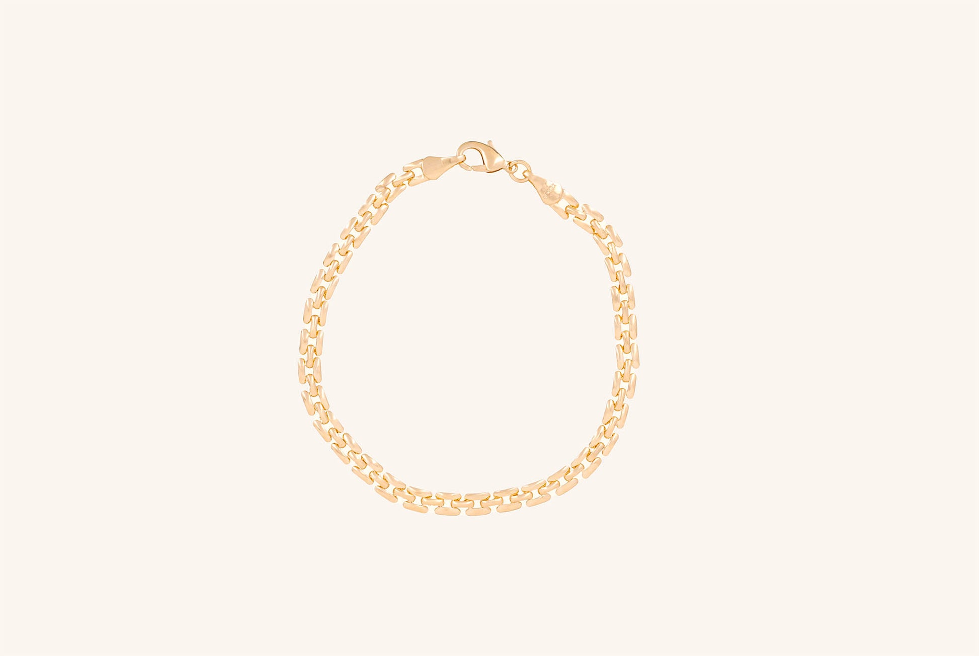 Brățară placată cu aur 18 K Celia, lungime 20 cm 